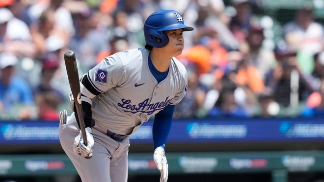 The Tigers go up to Shohei Ohtani and the Los Angeles Dodgers with a five-run rally in the ninth, Gio Urshela left in the 10th.